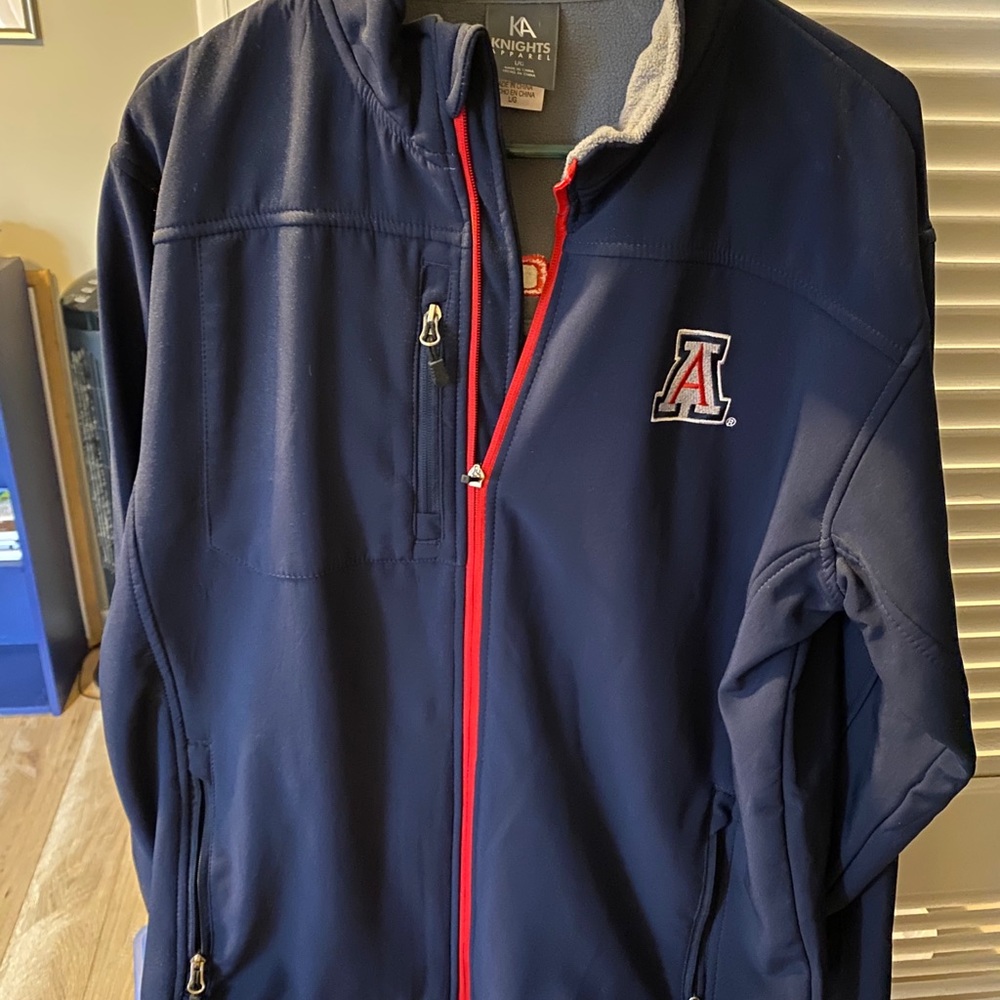 University of Arizona Wildcats Blue Fleece Jacket